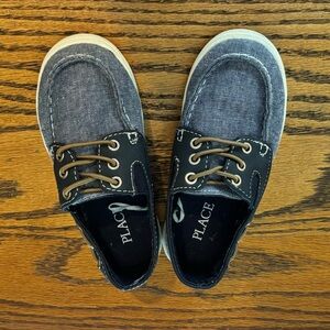 EUC Kids' Navy Boat Shoes